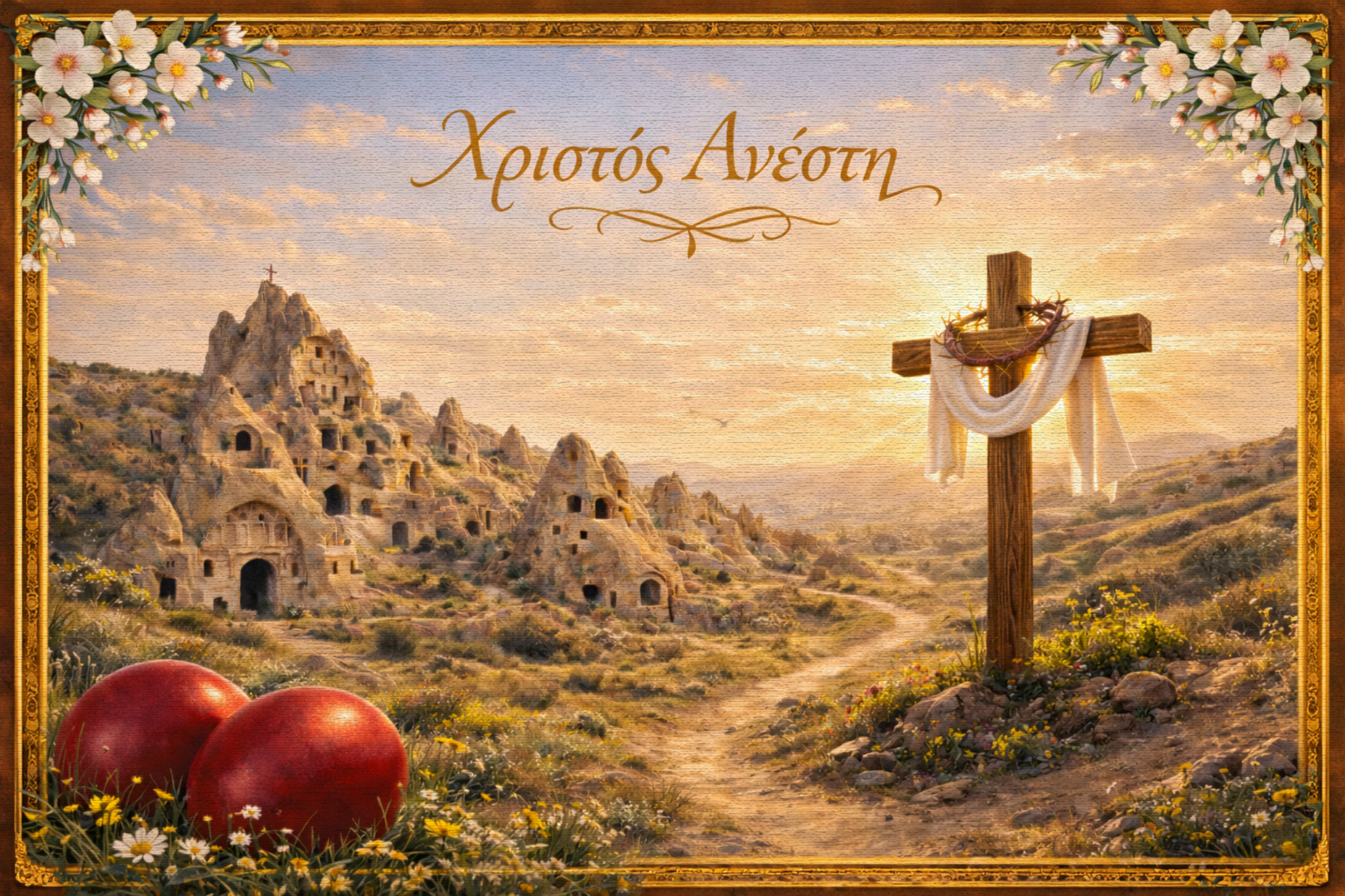 Χριστός Ανέστη — Καππαδοκία